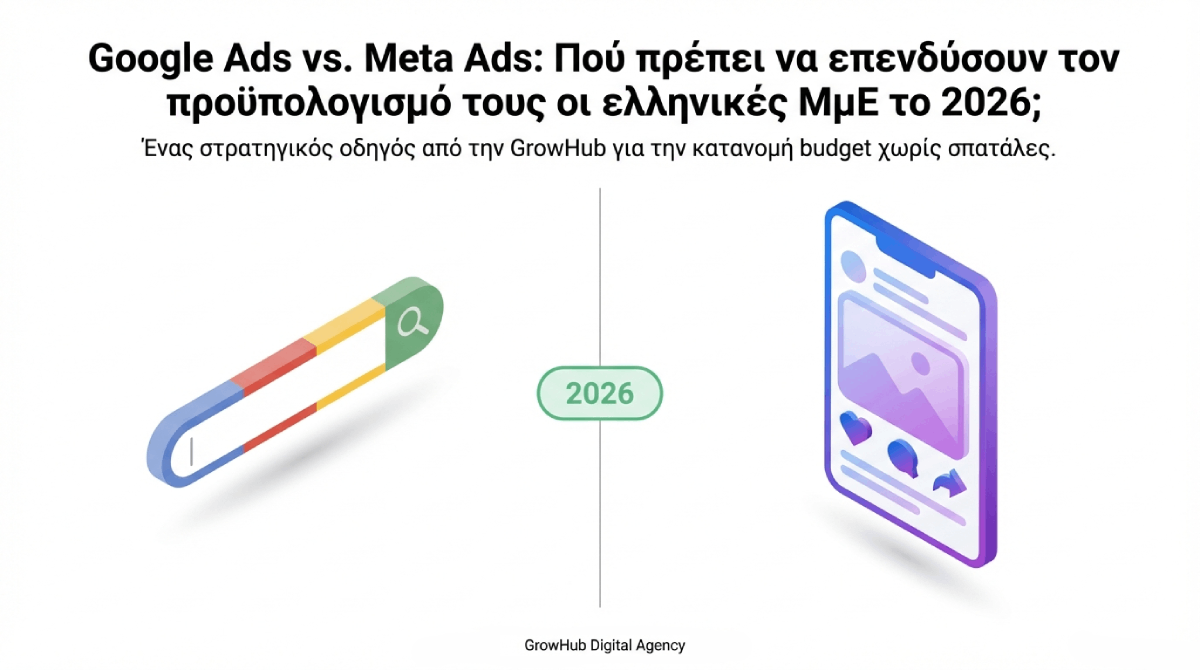 Google Ads vs. Meta Ads: που να επενδύσουν οι εταιρίες το 2026